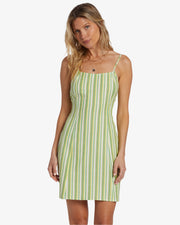 BILLABONG Stay Awhile Stripe Mini Dress-The Shop Laguna Beach