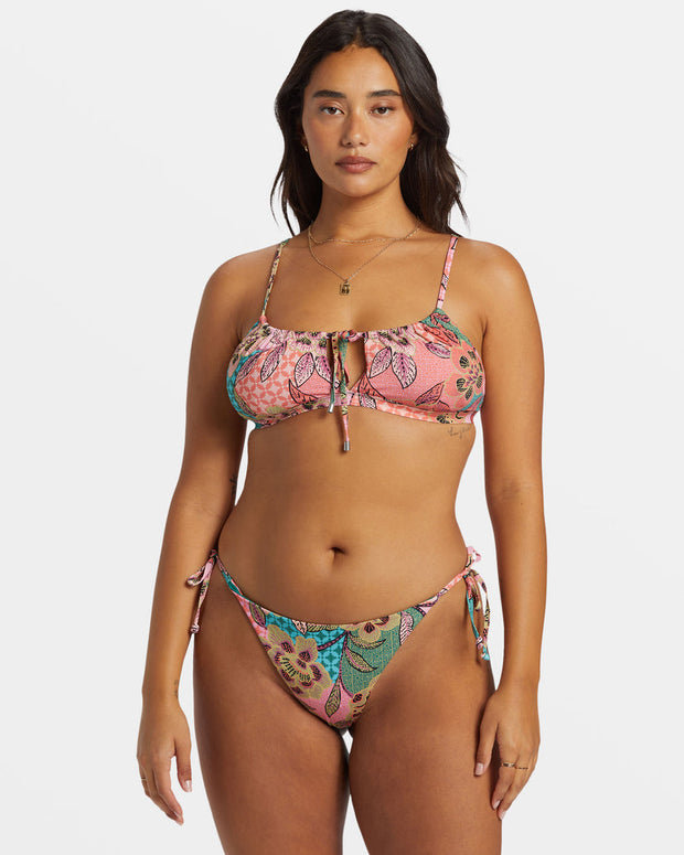 BILLABONG Visions of Paradise Tie-Side Tanga Bottom-The Shop Laguna Beach