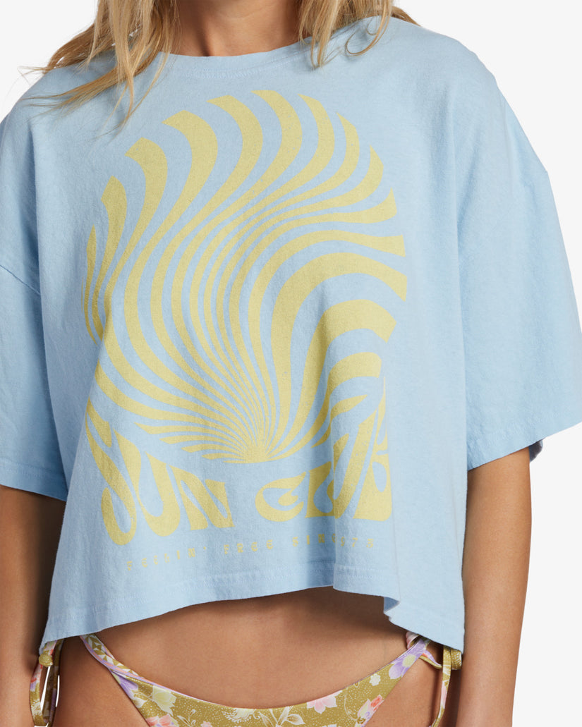 BILLABONG Sun Club Crop Tee-The Shop Laguna Beach