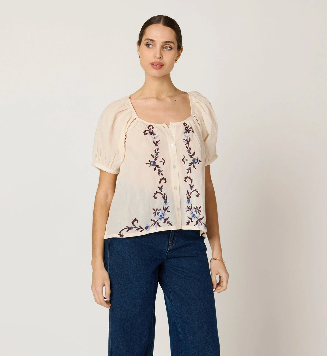 CLEOBELLA Adeline Blouse-The Shop Laguna Beach