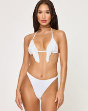 *Online Exclusive* <br> LSPACE Leilani Bottom - White-The Shop Laguna Beach