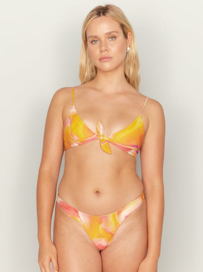 AILA BLUE Cathedral Knot Top-The Shop Laguna Beach