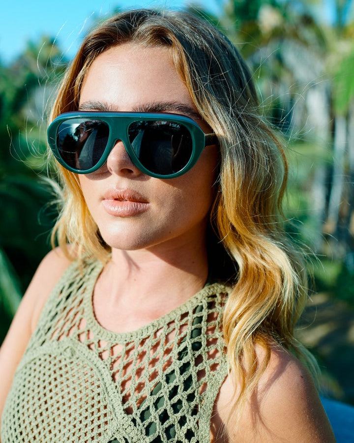 I-SEA Aspen Oversized Sunglasses - More Colors Available-The Shop Laguna Beach