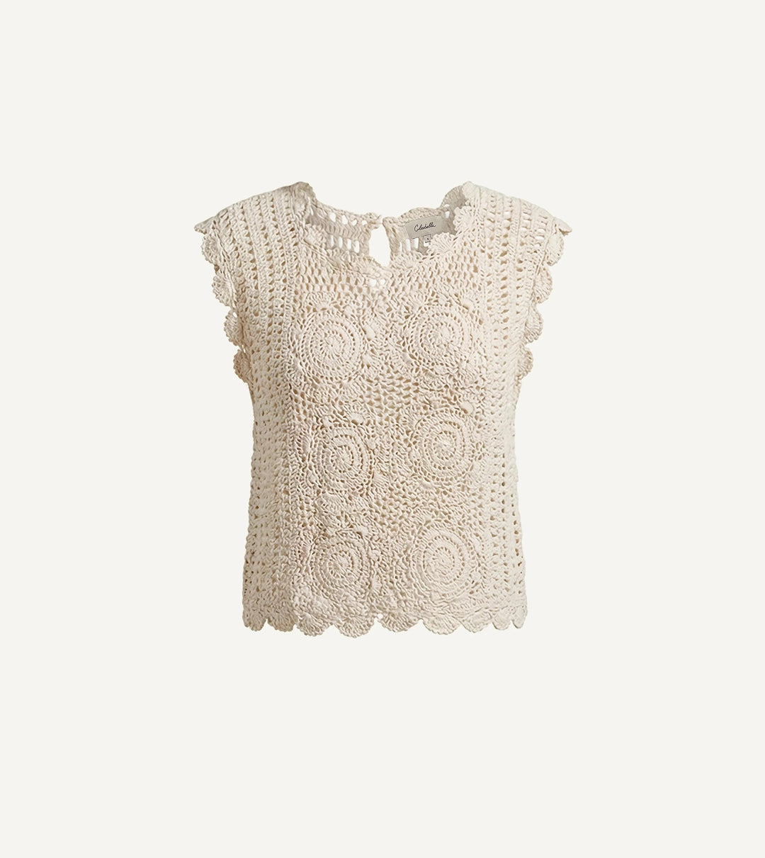CLEOBELLA Astra Crochet Crop Top