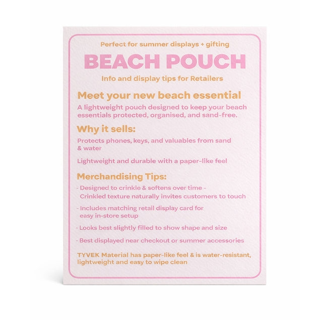 DAYDREAM PRINTS Sand-Proof Beach Pouch - More Prints Available-The Shop Laguna Beach