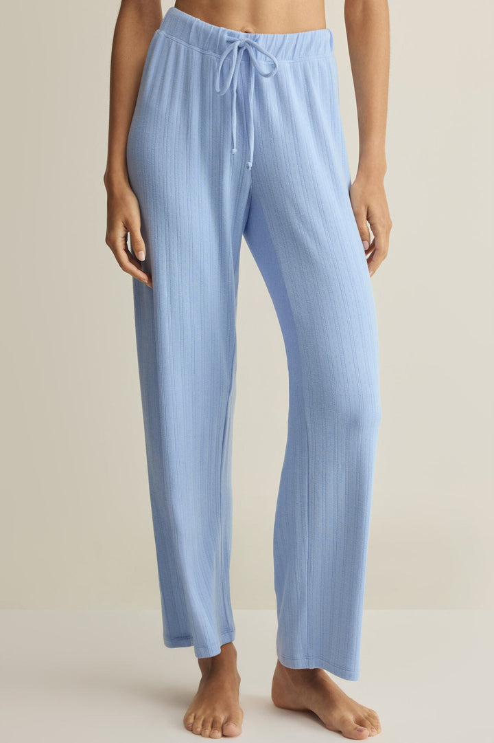 Z SUPPLY Downhome Silky Pointelle Lounge Pant-The Shop Laguna Beach