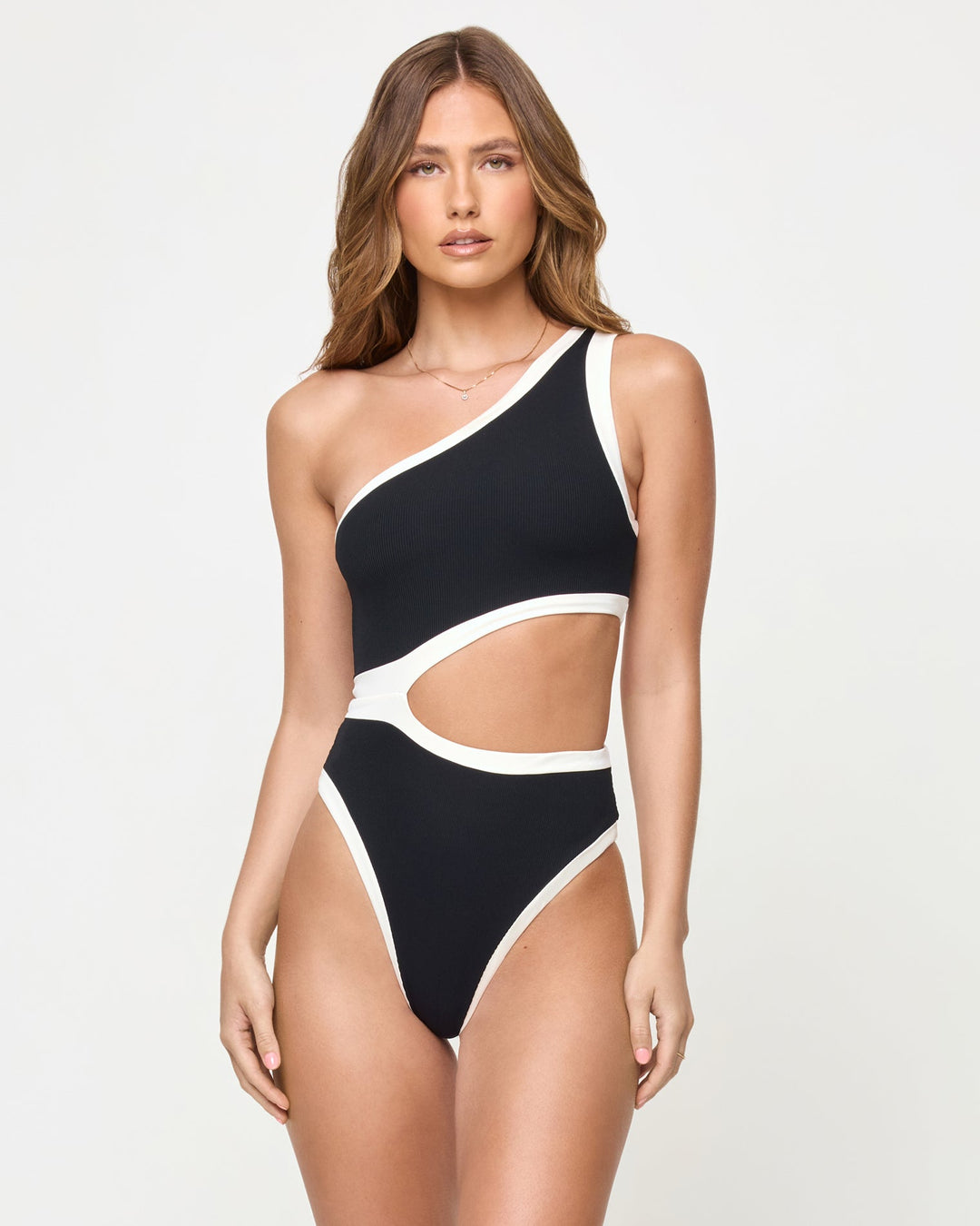 *Online Exclusive* <br> LSPACE Loren Colorblock One Piece-The Shop Laguna Beach