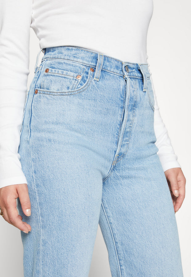 LEVI'S <br> Ribcage Full Length Denim Pant - Samba Tango Light-The Shop Laguna Beach