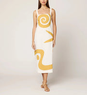 CLEOBELLA Brie Linen Midi Dress-The Shop Laguna Beach