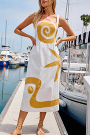 CLEOBELLA Brie Linen Midi Dress-The Shop Laguna Beach
