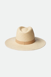 BRIXTON Harper Panama Straw Hat-The Shop Laguna Beach