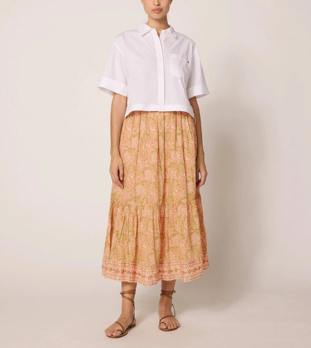 CLEOBELLA Charlene Cotton Midi Skirt