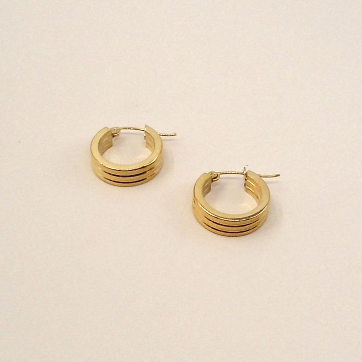 MAY MARTIN Claire Hinge Hoops-The Shop Laguna Beach