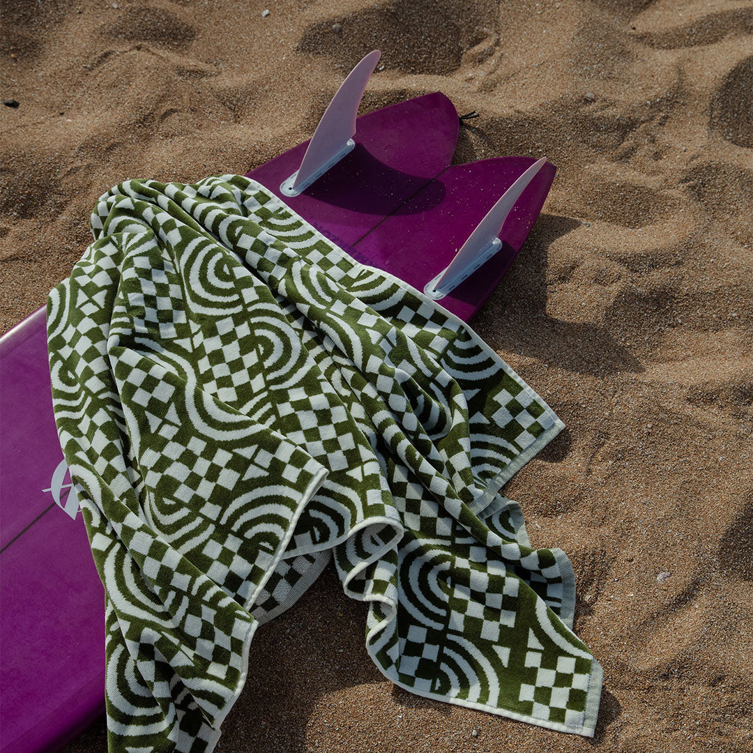SLOWTIDE X COCO HO Coco Rainbow Woven Towel
