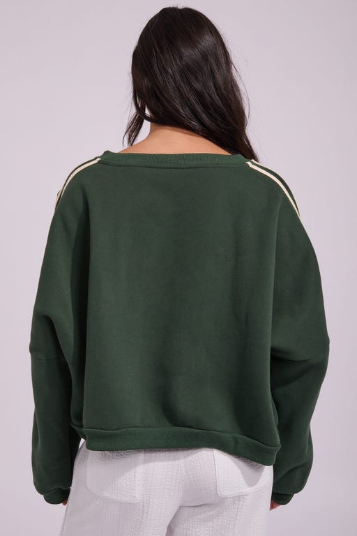 RHYTHM Contrast Crew Sweatshirt - More Colors Available-The Shop Laguna Beach