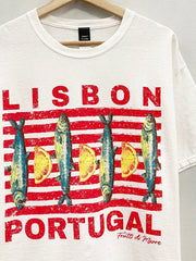 SWEET CLAIR Lisbon Portugal Fish Tee-The Shop Laguna Beach