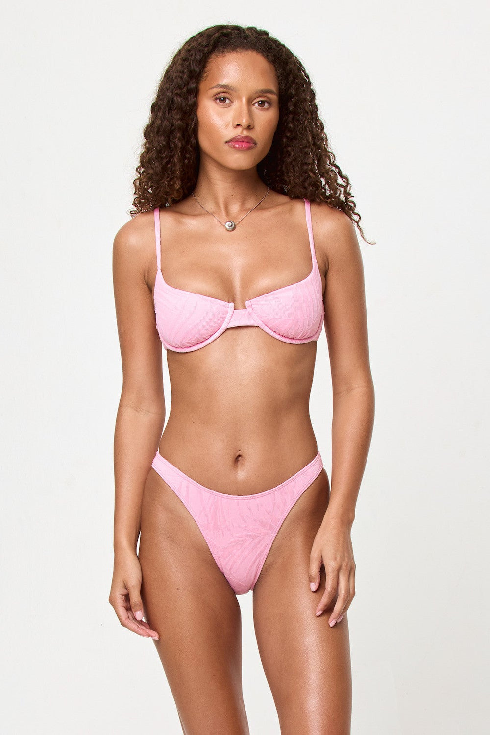 LSPACE Belle Textured Underwire Top-The Shop Laguna Beach