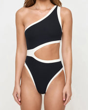 *Online Exclusive* <br> LSPACE Loren Colorblock One Piece-The Shop Laguna Beach