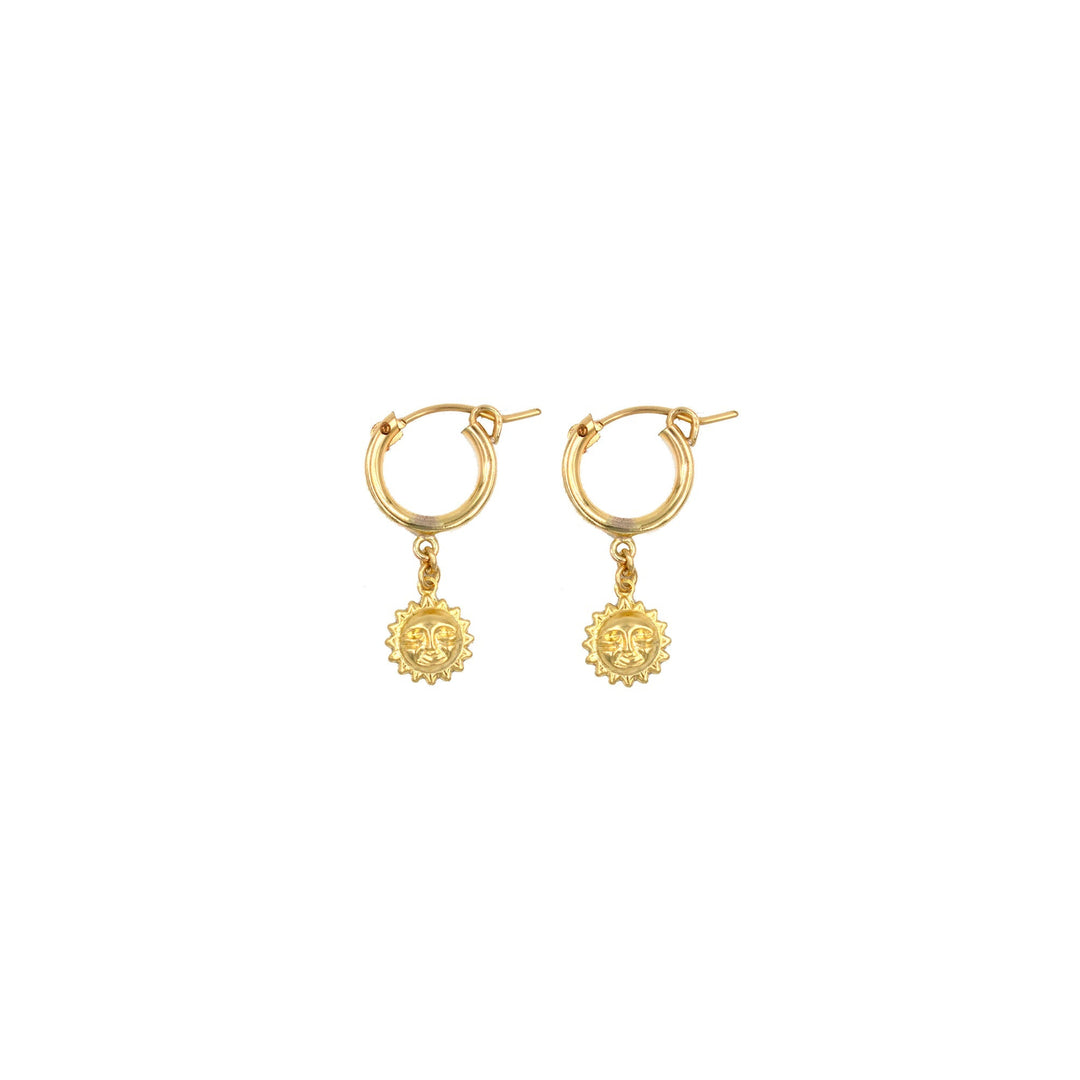 PARADIGM Del Sol Charm Hoops-The Shop Laguna Beach