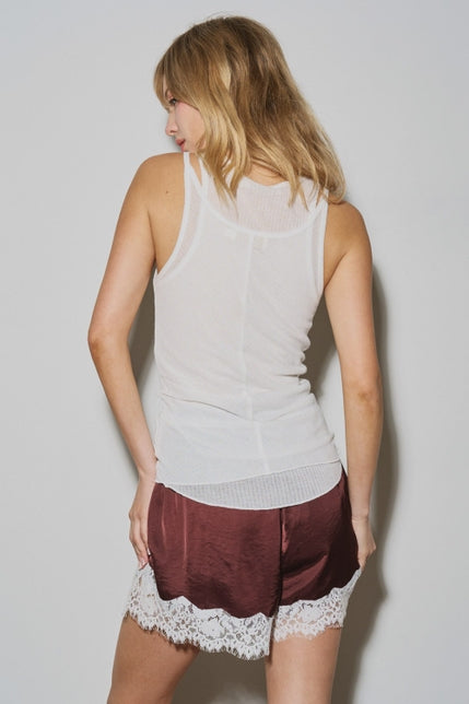 KEEN THE LABEL Hallie Double-Layered Tank-The Shop Laguna Beach