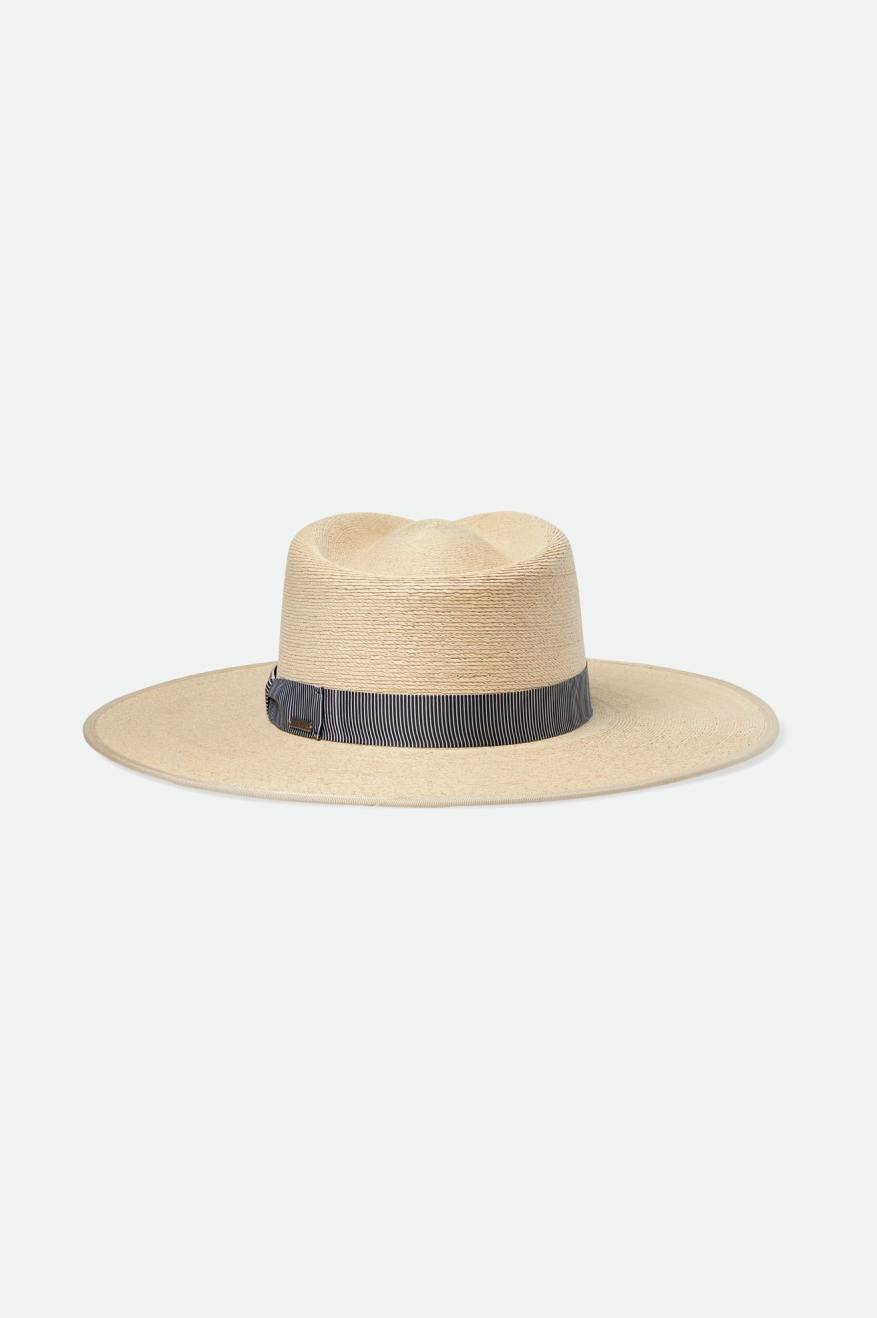BRIXTON <br> Jo Straw Rancher Hat <br><small><i> (More Colors Available) </small></i>-The Shop Laguna Beach