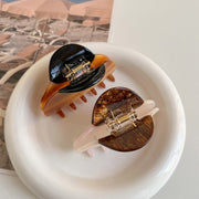 ACCITY Large Wood Print Claw Clip - More Colors Available