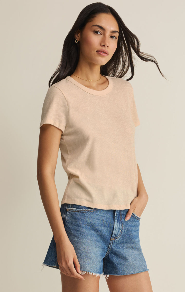 Z SUPPLY Junie Slub Tee-The Shop Laguna Beach