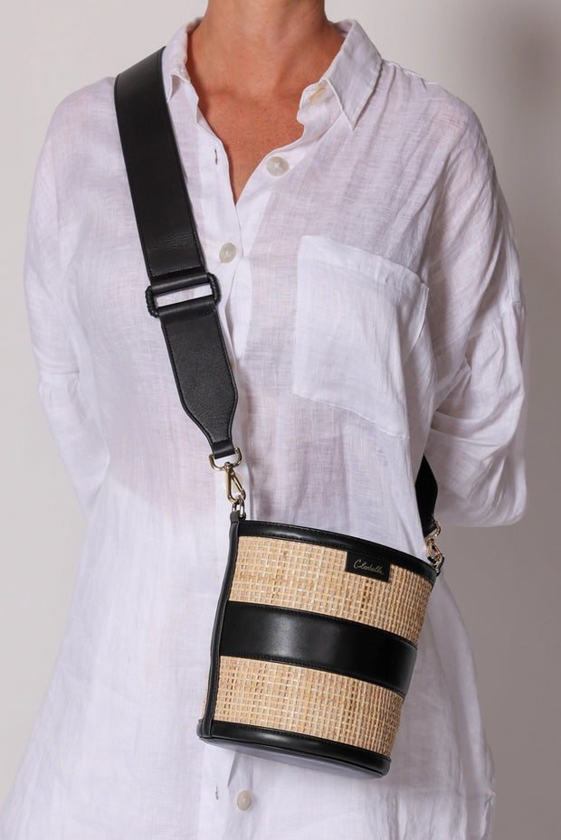 CLEOBELLA Emery Rattan Bucket Bag-The Shop Laguna Beach