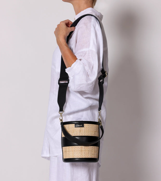 CLEOBELLA Emery Rattan Bucket Bag-The Shop Laguna Beach