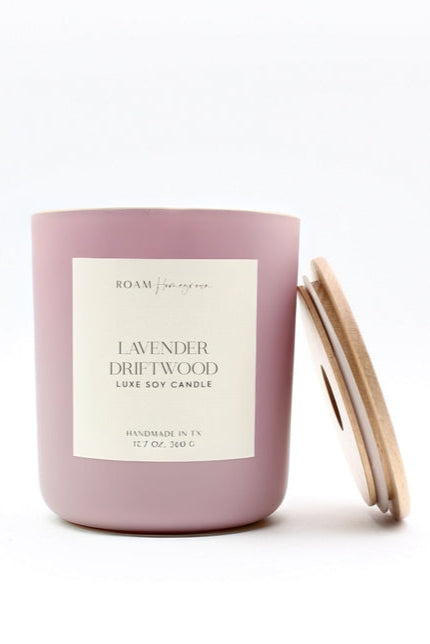 ROAM HOMEGROWN Luxe Soy Candles - Multiple Scents Available-The Shop Laguna Beach