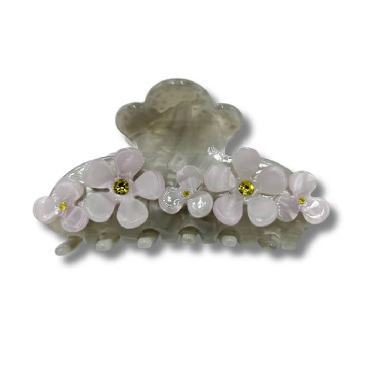 Floral Sunshine Bloom Claw Clip - More Colors Available