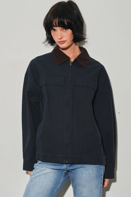 KEEN THE LABEL Lynette Canvas Barn Jacket-The Shop Laguna Beach