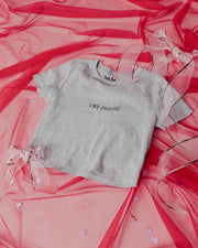 JUNK FOOD Une Femme Baby Tee