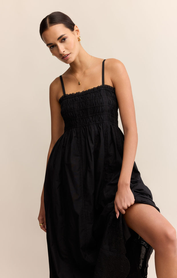 Z SUPPLY Dani Embroidered Midi Dress-The Shop Laguna Beach