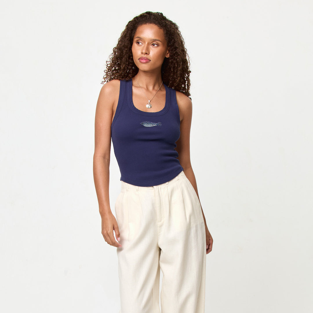 LSPACE Ash Crop Tank - More Colors Available-The Shop Laguna Beach
