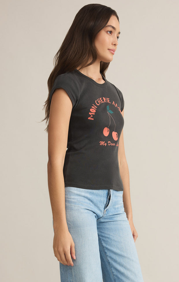 Z SUPPLY Cherie Cheeky Tourist Tee-The Shop Laguna Beach