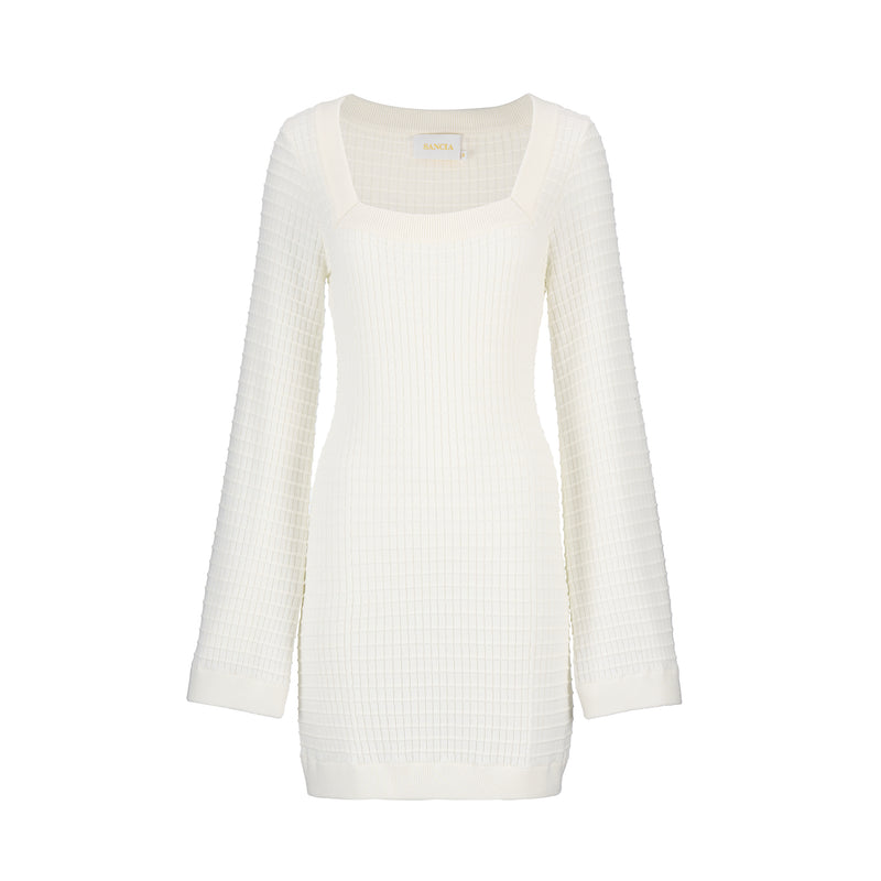 SANCIA Carmen Knit Long Sleeve Dress-The Shop Laguna Beach
