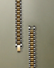 LUV AJ Timepiece Two-Toned Bracelet-The Shop Laguna Beach