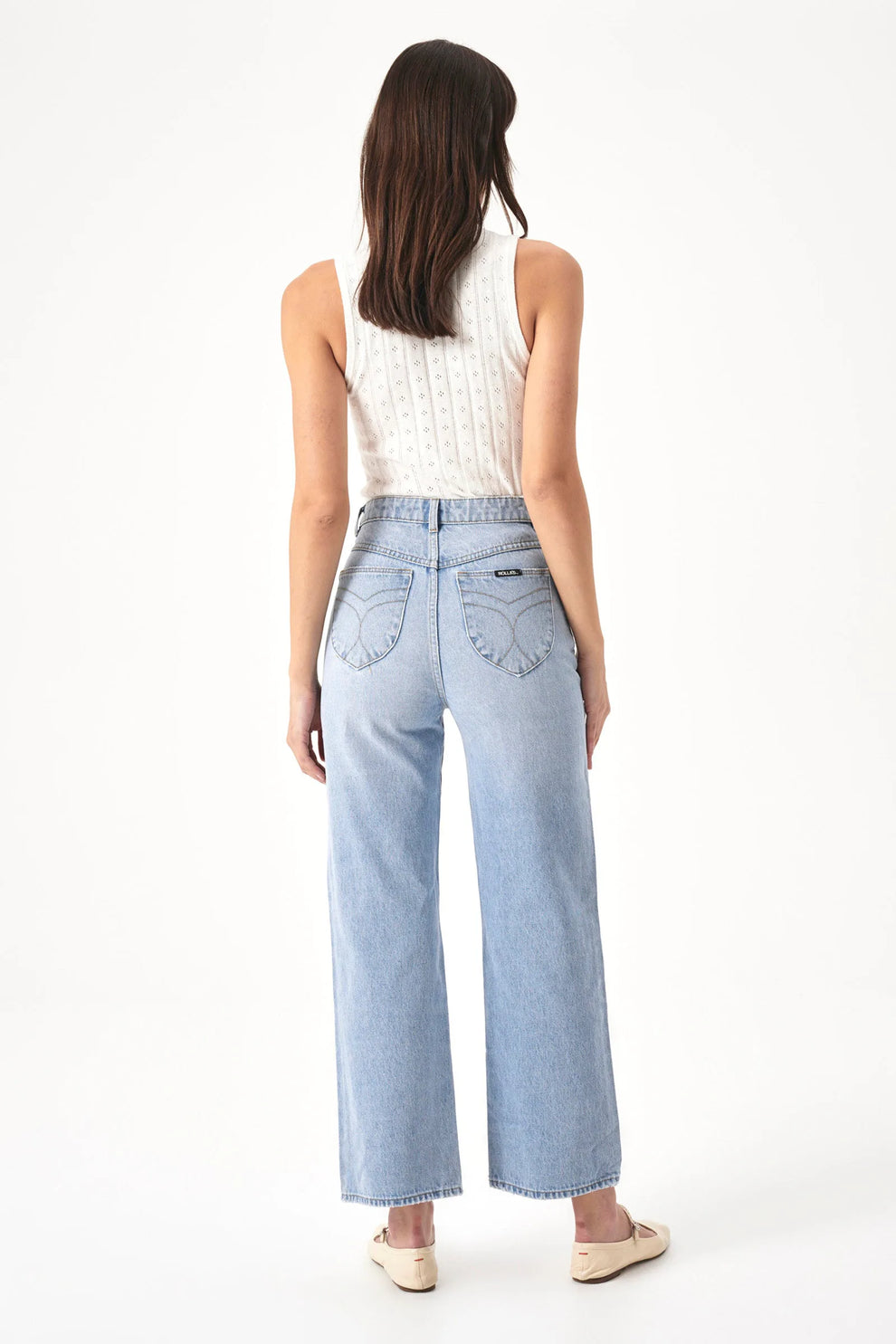 ROLLAS Heidi Ankle Jean - Old Stone-The Shop Laguna Beach