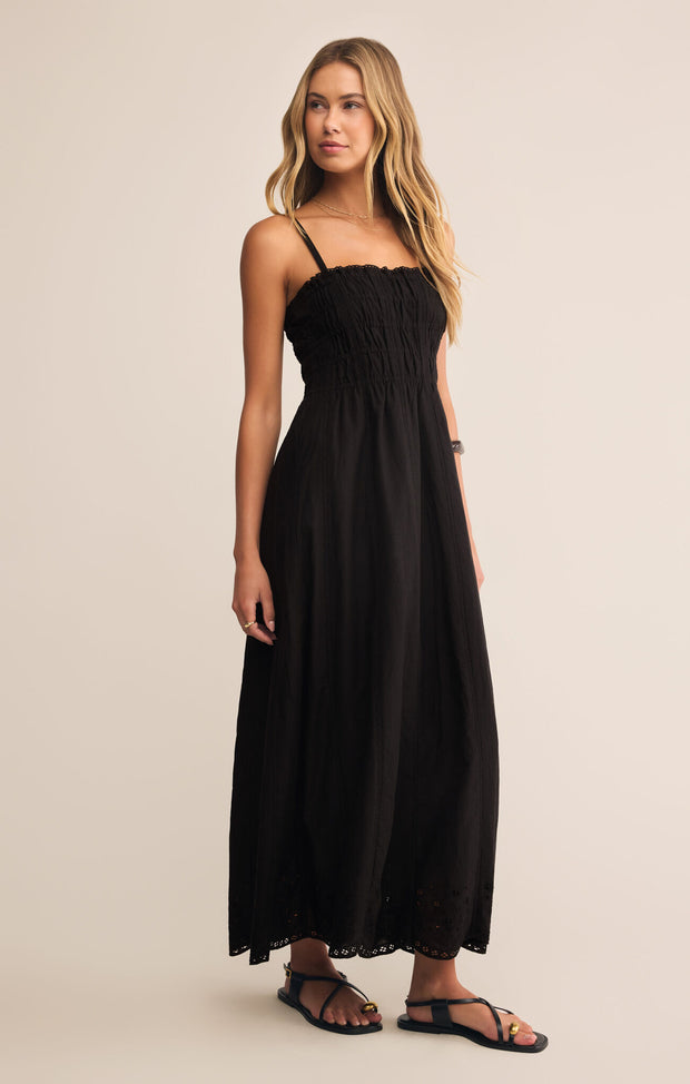 Z SUPPLY Dani Embroidered Midi Dress-The Shop Laguna Beach