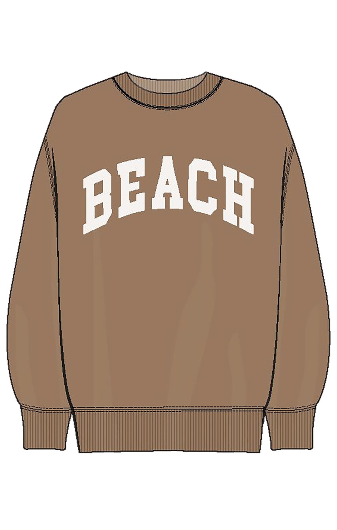 Z SUPPLY Beach Boyfriend Crew Pullover