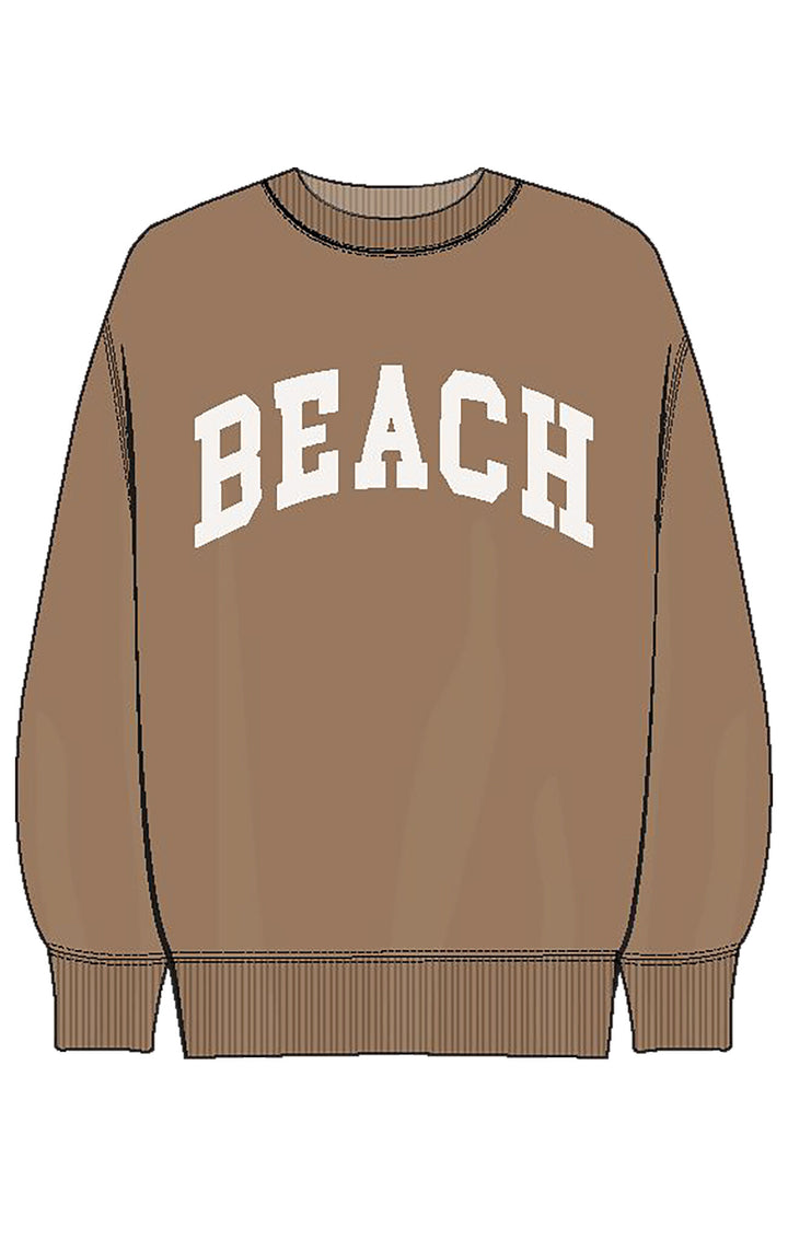 Z SUPPLY Beach Boyfriend Crew Pullover