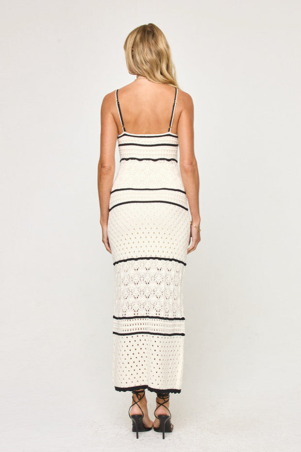 LSPACE Isle of Palms Crochet Knit Maxi Dress-The Shop Laguna Beach