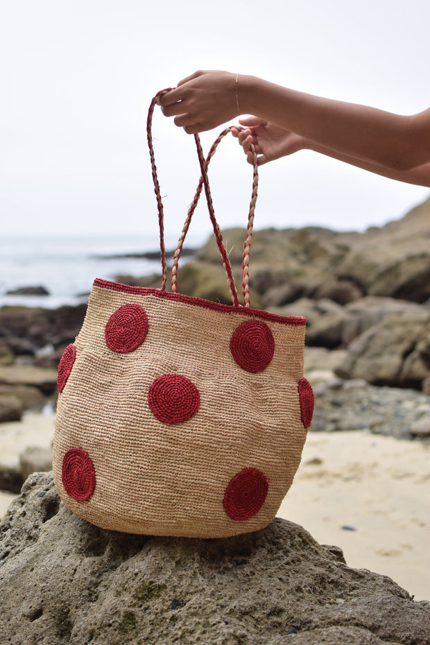 ZANATANY CONCEPTS Biscotty Raffia Tote Bag - More Colors Available-The Shop Laguna Beach