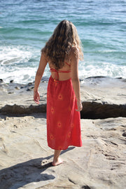 MAAJI Remi Linen Midi Dress-The Shop Laguna Beach