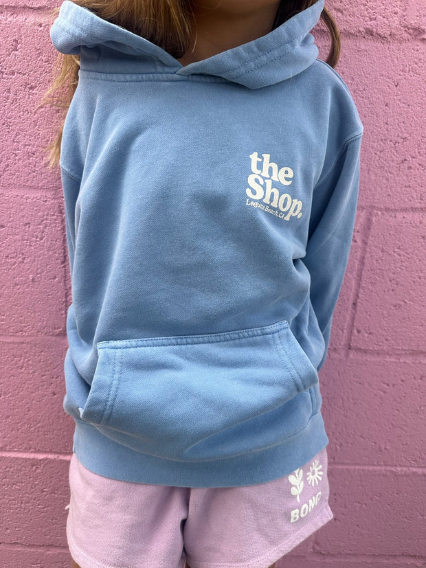 LOVE THE SEA Youth Pigment Wash Hoodie-The Shop Laguna Beach