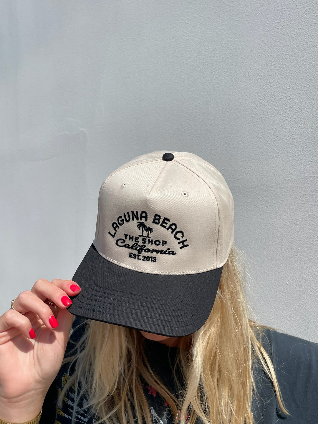 THE SHOP CLASSIC Palm 5-Panel Baseball Hat - More Colors Available-The Shop Laguna Beach