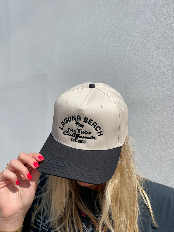 THE SHOP CLASSIC Palm 5-Panel Baseball Hat - More Colors Available-The Shop Laguna Beach