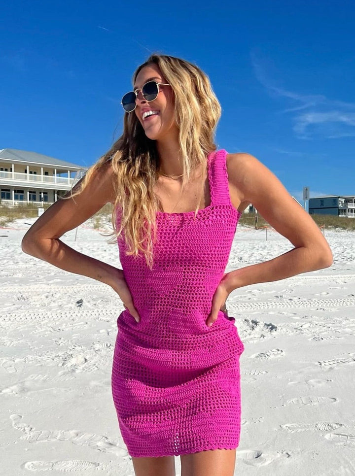 BEACH RIOT James Heart Crochet Dress-The Shop Laguna Beach
