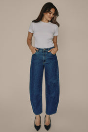 ROLLAS Gigi Barrel Denim Pant-The Shop Laguna Beach